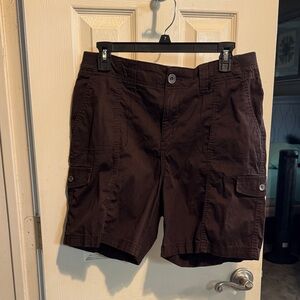 Style & Co. Women's Dark Brown Cargo Shorts